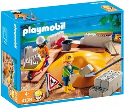 Zdjęcie produktu dla PLAYMOBIL 4138 - Kompaktowy zestaw na plac budowy