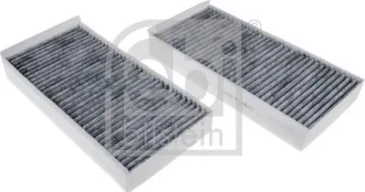 Produktbild von FEBI BILSTEIN Filtersatz Innenraumluft Aktivkohle 45865 für BMW 1 Schrägheck (F40) X1 (F48) 2 Active Tourer (F45) 2 Gran Tourer (F46) für MINI