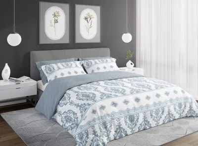 Produktbild von Pure Sateen Ektara Baumwollsatin-Bettwäsche 160 x 200 [cm]