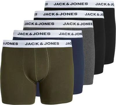 Produktbild von Jack & Jones 12222819_1646_988319_6XL, Unterhosen, Kofferraum, Erwachsener, Männlich, Grün, Forest Night