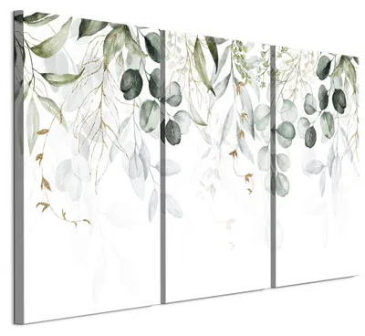 Immagine prodotto di LUMASOUL Quadro su 3 tele, quadro con motivo naturale su tela, quadro 90 x 60 cm