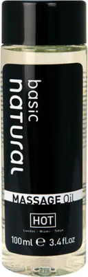 Image de Hot - Huile De Massage Naturelle Basique 100 Ml