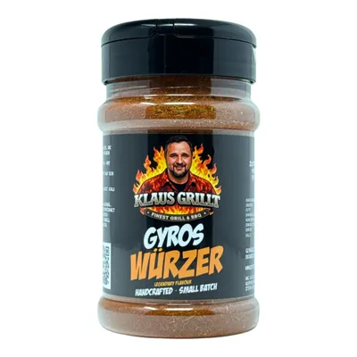 Produktbild von Klaus grillt Gyros Würzer 210g Streuer