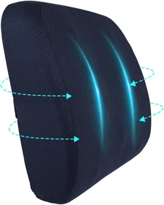 Obrázok produktu pre Vankúš na sedenie Memory Foam, Priedušný, Protišmykový, Coccyx Pad, Vhodný do kancelárie a auta