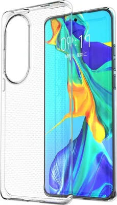 Image de Housse pour Huawei P50 Pro Housse de téléphone portable silicone Cover Case Bumper Housse de protection claire
