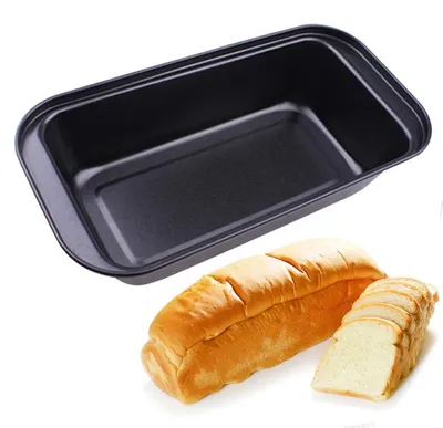 Obrázek produktu pro Rectangle Toast Mold Carbon Steel Baking Bread Pan Non Stick Loaf Pan Pastry Baking Mold