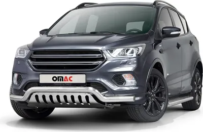 Zdjęcie produktu dla Osłona przedniego zderzaka ze stali nierdzewnej do Ford Kuga 2017-2025 ABE srebrna ochrona