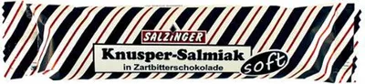 Produktbild von Salzinger Knusper-Salmiak Zartbitter soft 50g