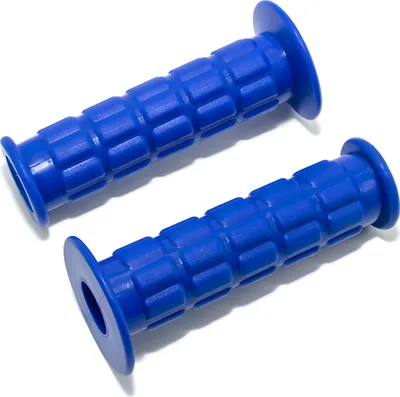 Immagine prodotto di Set: manubrio per impugnatura a farfalla e presa stretta, modello di cialde, blu - Simson S50, S51, S70, SR50, SR80