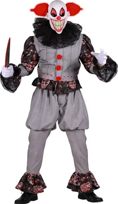 Produktbild von Gruseliger Clown-Anzug, Groesse:M