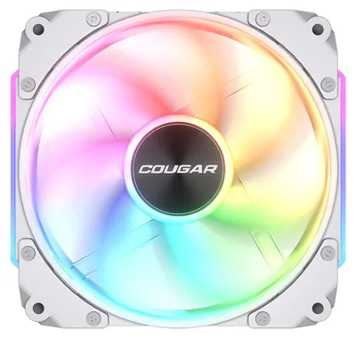 Produktbild von COUGAR Gehäuse Lüfter Apolar 120 ARGB, Weiß (3 in one Package)