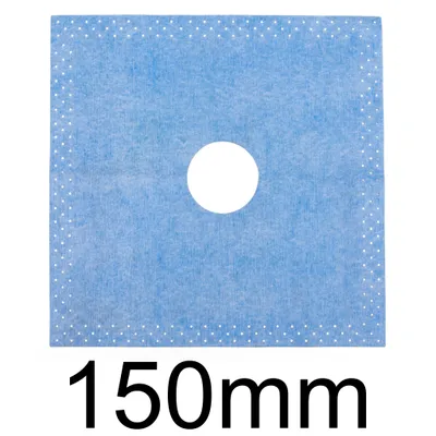 Produktbild von Wandmanschette 5 St. Dichtmanschette 150mm Dehnzone 27-50mm Balkone Bad Rohrabdichtung HALBAU HN04