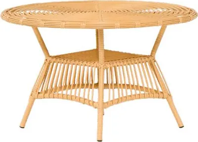 Produktbild von Esstisch Garten Möbel Veranda Terrasse Balkon Luxus Design Garnitur Modern Beige