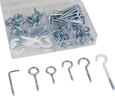 Produktbild von Veto 9036 Schraubösen/Haken sortiment   72 x