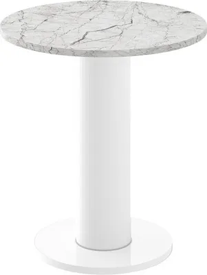 Produktbild von Design Beistelltisch rund HSO-222 Ecktisch 60cm Hochglanz Tisch