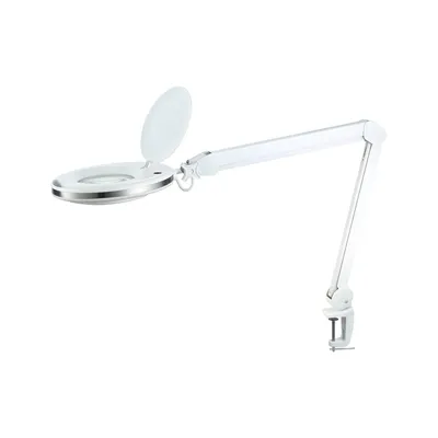 Zdjęcie produktu dla Rebel NAR0465-2 Wielofunkcyjna lampa z lupą 10 W, 6500 K, biała