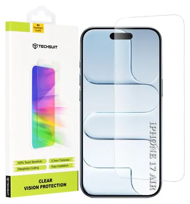 Obrázek produktu pro Techsuit – Clear Vision Glass ochranné sklo pro iPhone 17 Air – průhledné