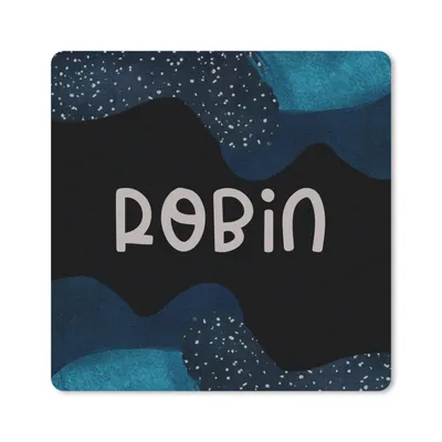 Produktbild von MuchoWow® Mauspad Mousepad Robin - Pastell - Mädchen 20x20 cm - Mousepads - Maus Mat - Pad - Mausunterlage - Desk Mat - Bureauartikeln