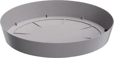 Produktbild von Untersetzer Ø 10,5cm für Blumentöpfe Lofly grau