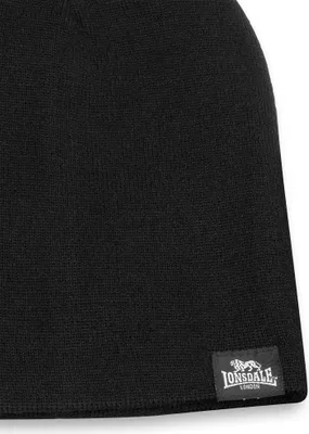 Immagine prodotto di Set sciarpa e berretto unisex LEAFIELD Nero taglia unica Lonsdale