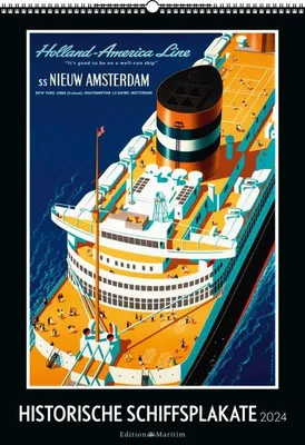 Produktbild von Historische Schiffsplakate 2024