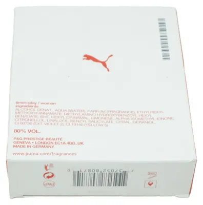 Obrázek produktu pro Puma Time To Play Woman 90Ml Toaletní Voda Pro Ženy