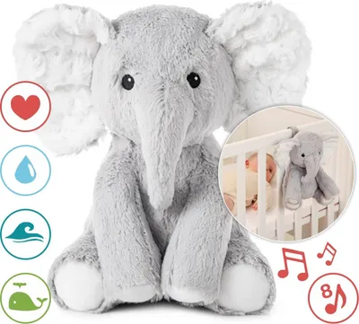 Produktbild von Cloud b®Eli The Elephant™, Haustier mit Melodie-Elefant, 0m+