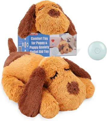 Productafbeelding van Knuffel met hartslag voor puppy's en katten - rustgevend speelgoed met hartslagsimulatie