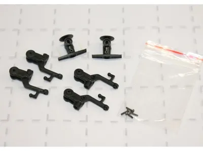 Produktbild von DF-Models Rotorkopf + Rotorblatthalterungen zu 9520 9525