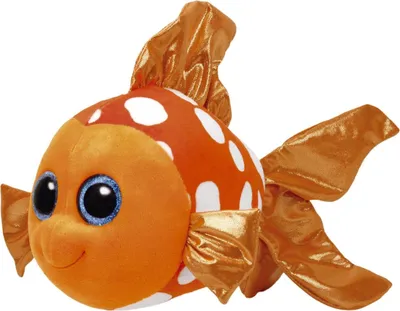 Immagine prodotto di TY Beanie Boos 24cm XL Glubschi Sami il pesce pagliaccio arancione bianco Giocattolo morbido grande