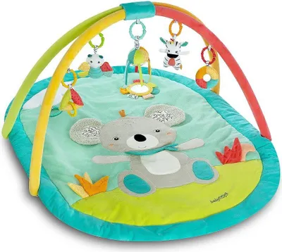 Produktbild von 3-D-Activity-Decke Koala – Erlebnisdecke mit Spielbogen & abnehmbaren Spielzeugen zum Greifen