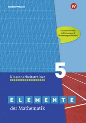 Obrázek produktu pro Elemente der Mathematik Klassenarbeitstrainer 5. G9 in Nordrhein-Westfalen