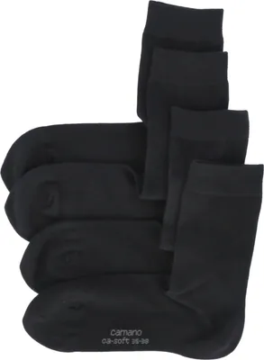 Produktbild von Camano Damen-Socken 2 Paar schwarz 35 - 38