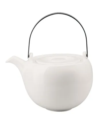 Immagine prodotto di Rosenthal Teekanne 6 Pers. 3-tlg. Brillance Weiss 10530-800001-14235