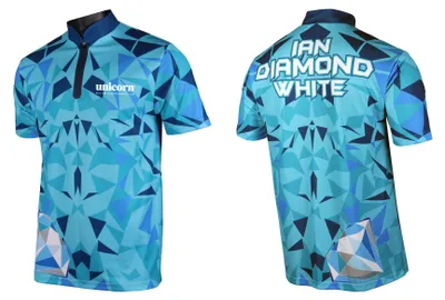 Produktbild von Unicorn Team Dart Shirt Ian White - 3-XL -- 1 Stck