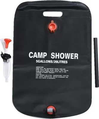 Produktbild von Talamex Solardusche 20l Schwarz  Schwarz One Size