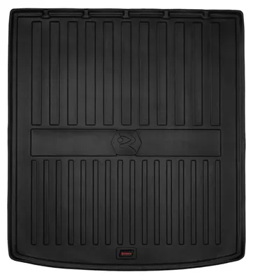 Productafbeelding van Rubberen kofferbakmat voor Volkswagen Sharan II vanaf 2010 (MPV) – zwart, op maat – Rubatro