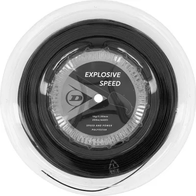 Obrázek produktu pro Tenisové struny Dunlop Explosive Spin 17G 200m Black