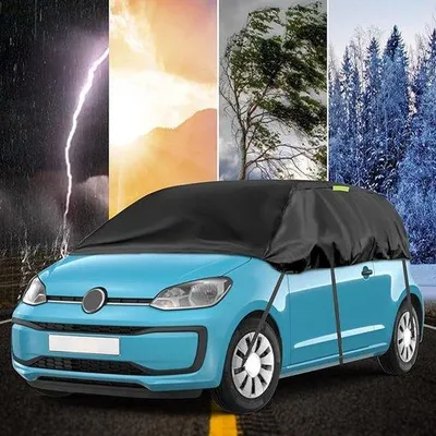 Image de Housse de voiture élastique, respirante, imperméable, protection totale, ultra-douce