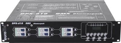 Produktbild von EUROLITE DPX-610 DMX Dimmerpack