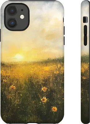 Produktbild von Sonnenverwöhntes Wildblumenfeld – Hülle Kompatibel mit iPhone 11