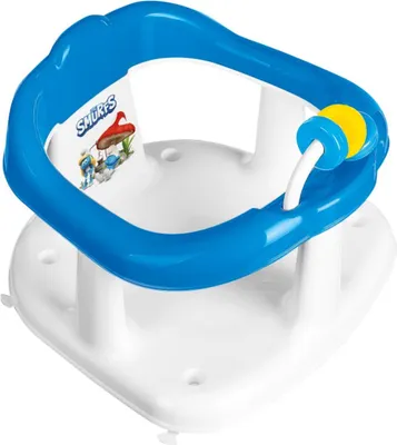 Obrázok produktu pre MALTEX Sedátko do vane Šmolkovia - biele/modré