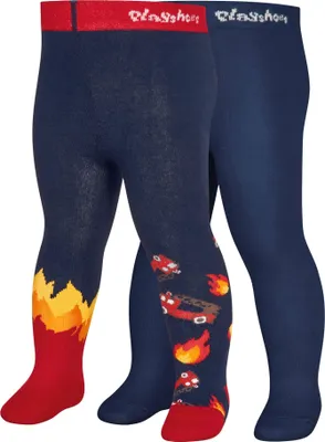 Produktbild von Strumpfhose Feuerwehr 2er Set : marine 98/104 Farbe: marine Größe: 98/104