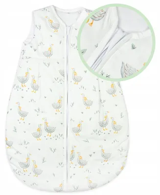 Image de Ankras Gigoteuse Bébé Coton Gąski avec Gris Toute Saison