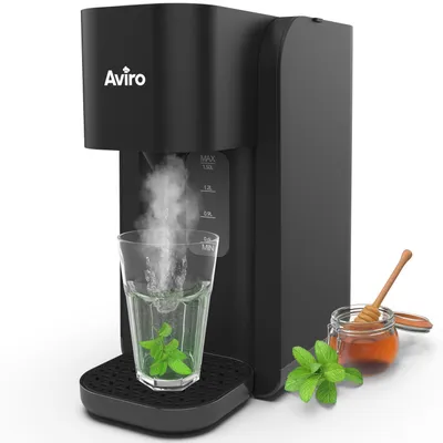 Produktbild von Aviro Heißwasserspender – Heißwasserhahn – 100 °C – Luxus-Schnellkocher – 2200 W – 1,5 l Schwarz
