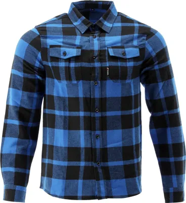 Produktbild von Flanellhemd , Holzfällerhemd, Arbeitshemd blau/schwarz XL