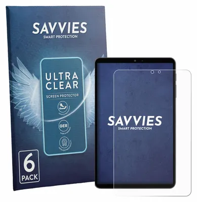 Produktbild von 6x Für Alldocube iPlay 80 mini Pro Schutzfolie Savvies Displayschutz Display Schutz Folie Klar Transparent