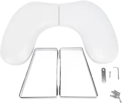 Productafbeelding van Vlindervormige armsteun van Polyurethanleer met antisliponderkant voor manicure