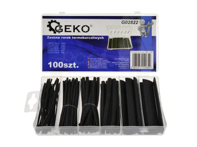 Obrázek produktu pro GEKO Smršťovací bužírka, sada 100ks G02822