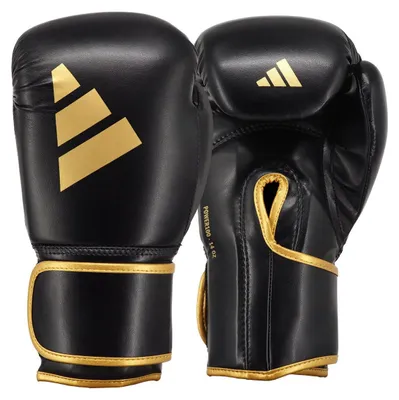 Produktbild von adidas Power 100 Training Gloves black/gold 12oz